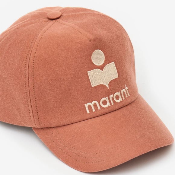 Isabel Marant Accessories - ISABEL MARANT | 🧡 NWT 🧡 Tyron Hat in Burnt Henna | Women’s Logo Baseball Cap
